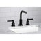 Fauceture FSC8950DL 8" Widespread Bathroom Faucet, Matte Black FSC8950DL - alternate 5